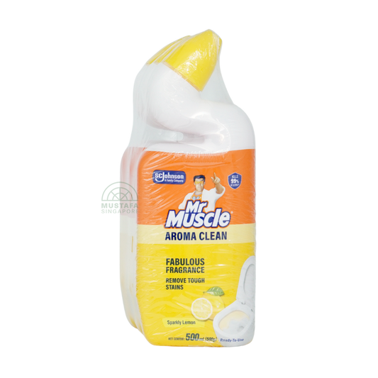 Mr Muscle Toilet Cleaner Aroma Clean Value Pack Sparkly Lemon 500ml x 3