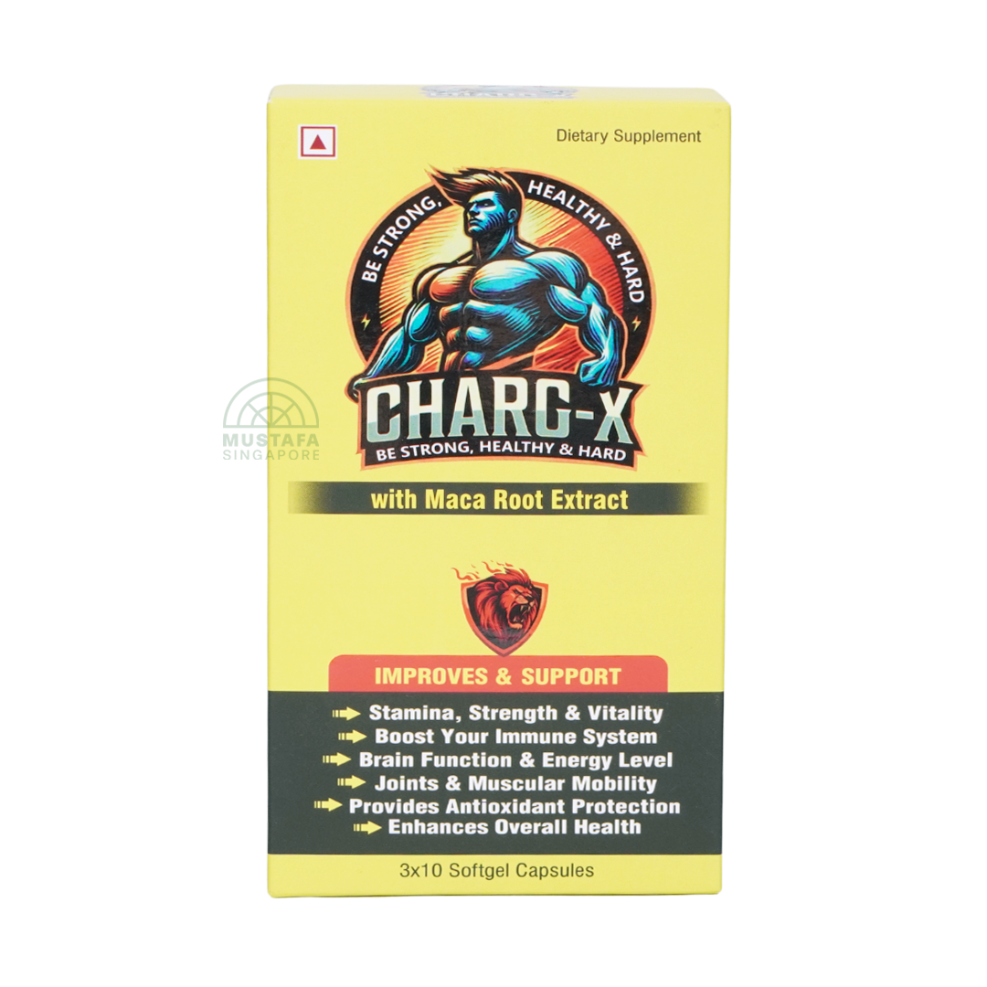 CHARG-X with Maca Root Extract 3 x 10 softgels