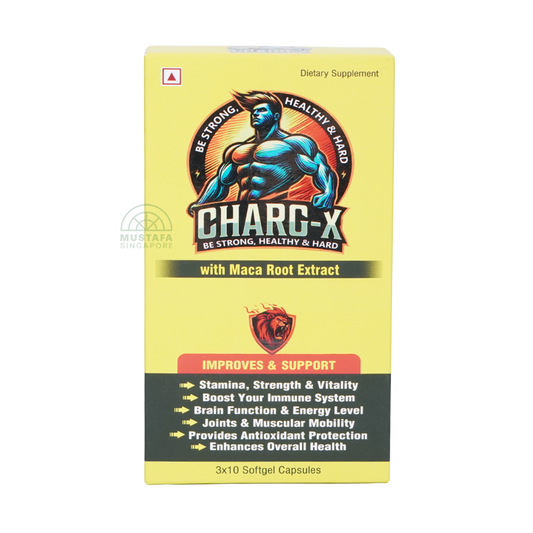 CHARG-X with Maca Root Extract 3 x 10 softgels