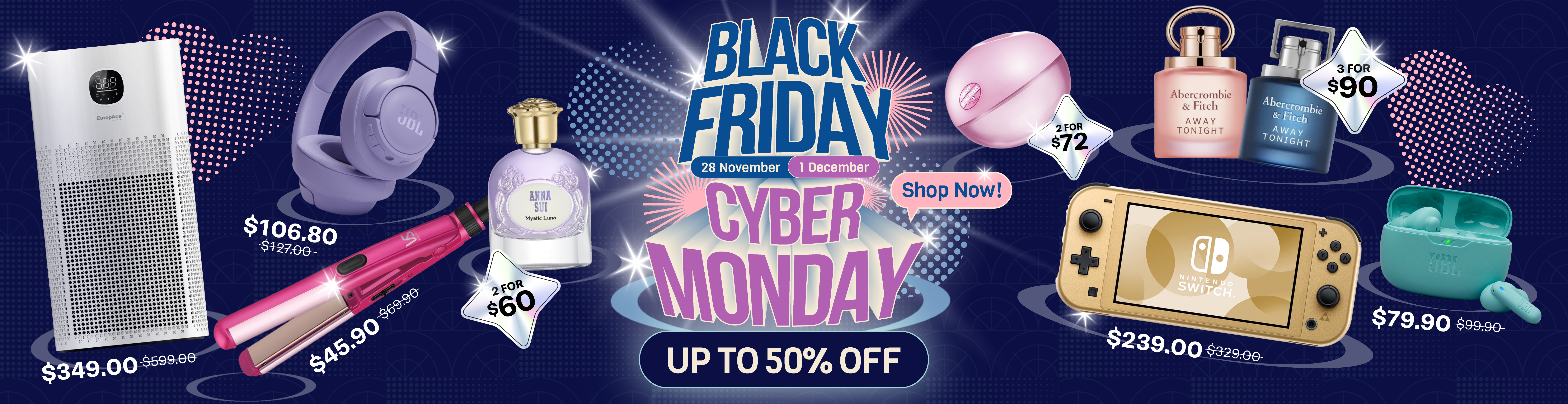 CYBER MONDAY ELECTRONIC DEALS