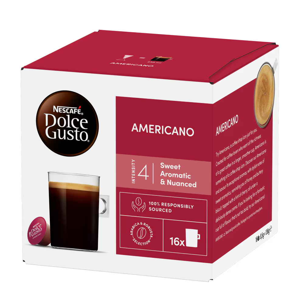 Nescafé Dolce Gusto Americano Capsules 16s