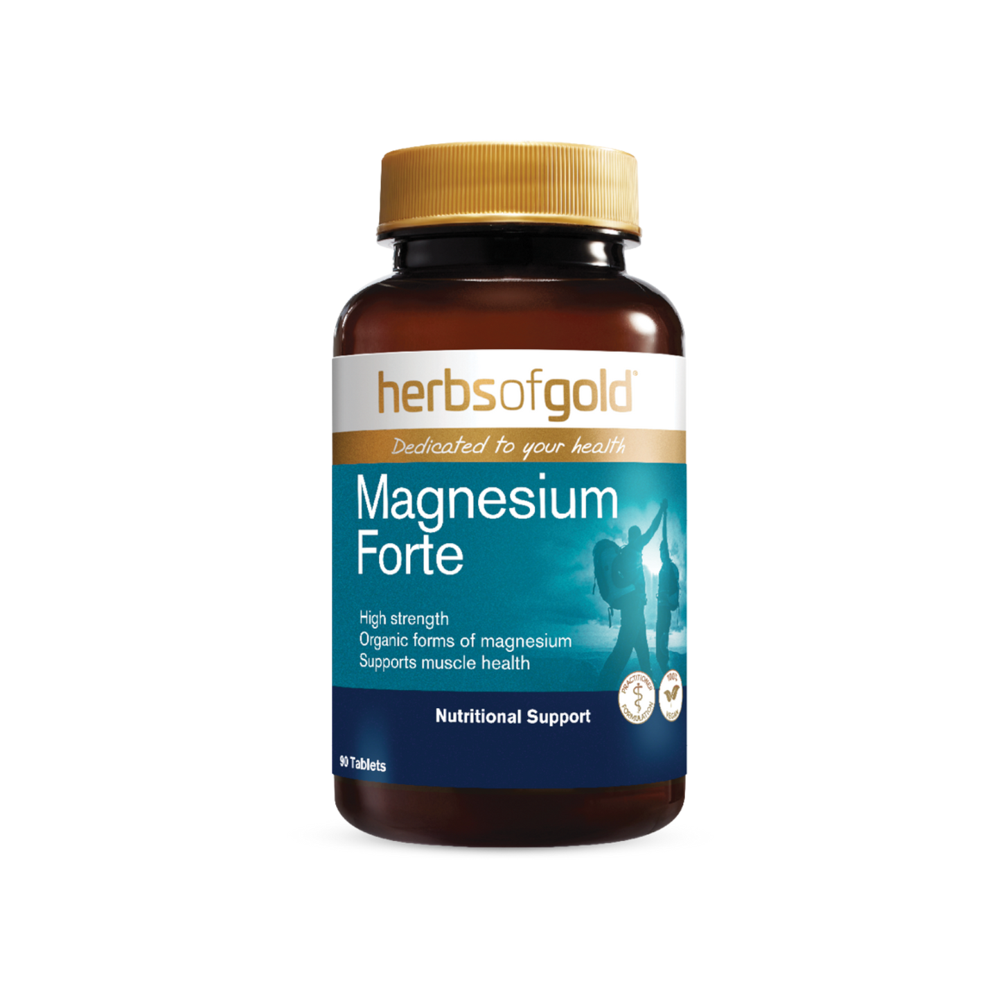 Herbs Of Gold Magnesium Forte 60s