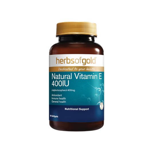 Herbs Of Gold Natural Vitamin E 400 IU 90s