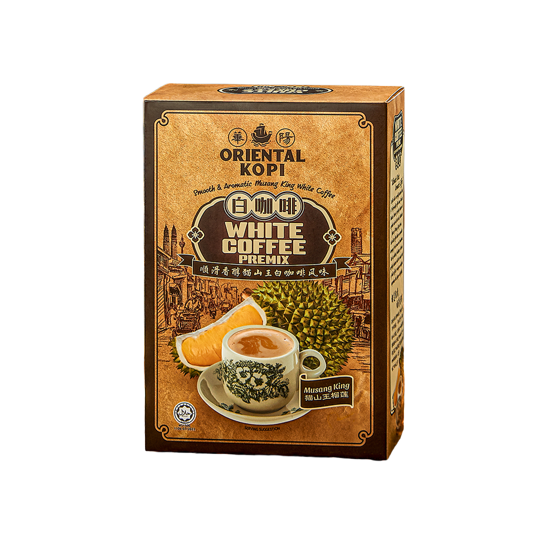 Oriental Kopi White Coffee Premix Musang King 40g x 10