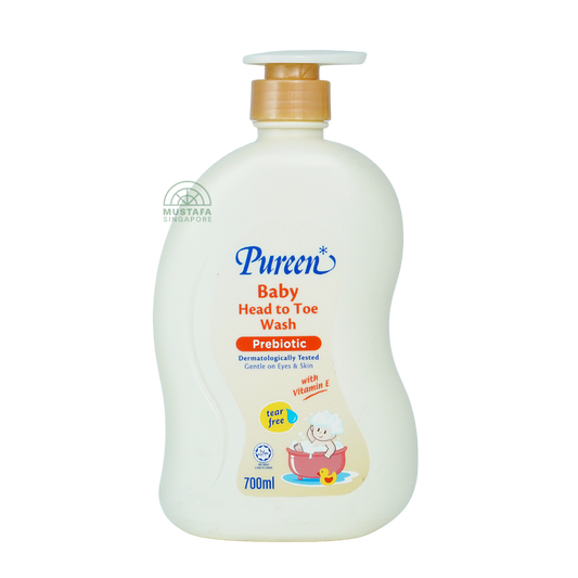 Pureen Baby Head to Toe Wash Prebiotic 700ml