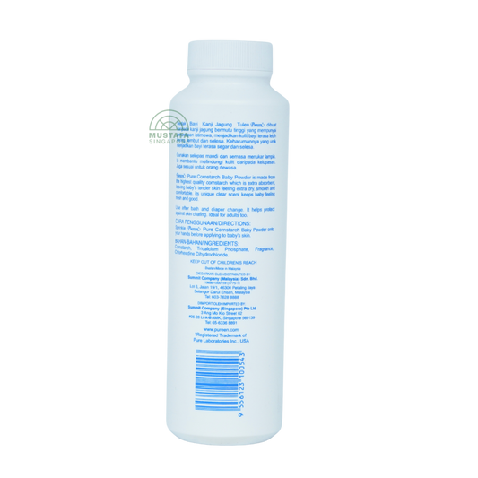 Pureen Baby Powder Pure Cornstarch Extra Absorbent 300g