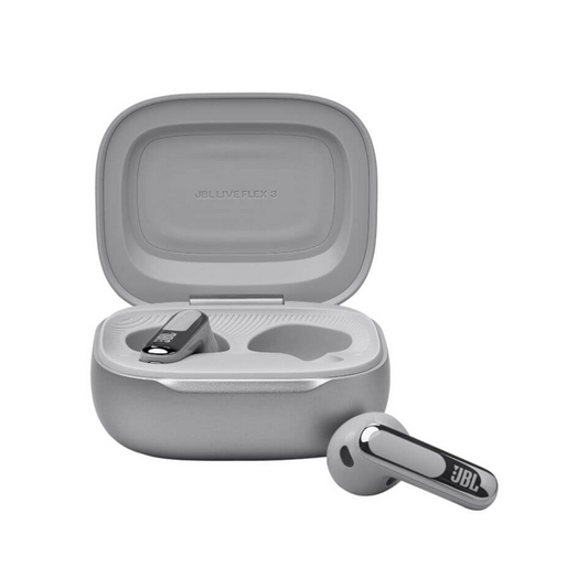 JBL Live Flex 3 In Ear Headphones (Silver)